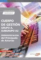 CUERPO DE GESTIÓN GRUPO A, SUBGRUPO A2, DE LA ADMINISTRACIÓN DEL PRINCIPADO DE A
