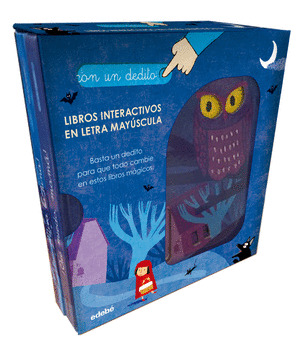 ESTUCHE CON UN DEDITO. LIBRO INTERACTIVOS EN LETRA MAYÚSCULA (2 TÍTULOS)