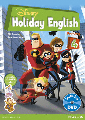 HOLIDAY ENGLISH 4 PRIMARY + DVD