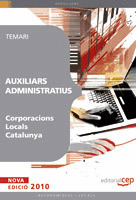 AUXILIARS ADMINISTRATIUS CORPORACIONS LOCALS CATALUNYA. TEMARI