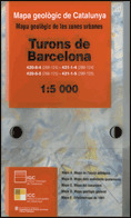 MAPA GEOLÒGIC DE LES ZONES URBANES. TURONS DE BARCELONA 1:5 000