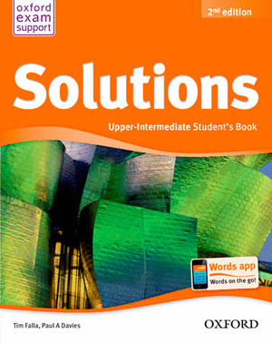 SOLUTIONS, UPPER INTERMEDIATE. STUDENT'S BOOK PACK. 2ª EDICION