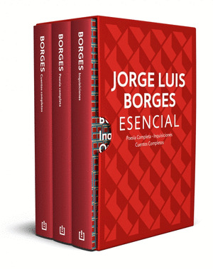 ESTUCHE JORGE LUIS BORGES ESENCIAL: CUENTOS COMPLETOS - POESÍA COMPLETA - INQUISICIONES / OTRAS INQUISICI