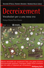 DECREIXEMENT. VOCABULARI PER A UNA NOVA ERA