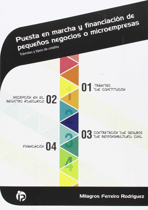 PUESTA EN MARCHA Y FINANCIACIÓN DE PEQUEÑOS NEGOCIOS O MICROEMPRESAS