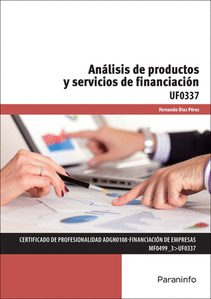 ANÁLISIS DE PRODUCTOS Y SERVICIOS DE FINANCIACIÓN