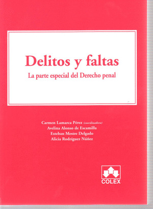 DERECHO PENAL. PARTE ESPECIAL