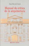 MANUAL DE CRITICA DE LA ARQUITECTURA