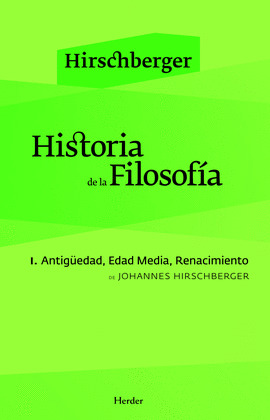 HISTORIA DE LA FILOSOFIA, VOL.I