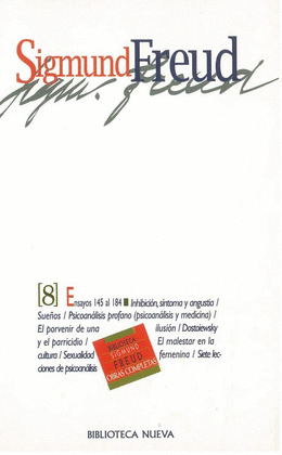OBRAS COMPLETAS SIGMUND FREUD, TOMO VIII, ED.BOLSILLO