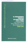 PENSAMIENTO POLITICO DE HANS KELSEN 1911-1920
