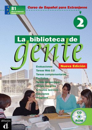 BIBLIOTECA DE GENTE 2, LA (CURSO DE ESPAÑOL PARA EXTRANJEROS. NIVEL B1. LIBRO + CD-ROM)