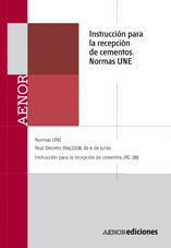 INSTRUCCIÓN PARA LA RECEPCIÓN DE CEMENTOS. CD-ROM