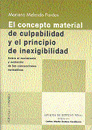 EDP46. EL CONCEPTO MATERIAL DE CULPABILIDAD Y EL PRINCIPIO