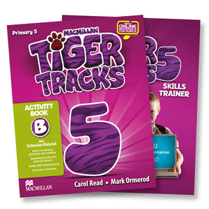 TIGER TRACKS 5º PRIMARY. ACTIVITY BOOK B. WORKBOOK PACK