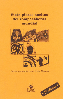 SIETE PIEZAS SUELTAS ROMPECABEZAS MUNDIAL