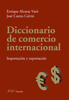 DICCIONARIO DE COMERCIO INTERNACIONAL INGLES-ESPAÑOL, SPANISH-ENGLISH