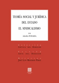 TEORIA SOCIAL Y JURIDICA DEL ESTADO