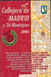 CALLEJEROS DE MADRID Y 26 MUNICIPIOS