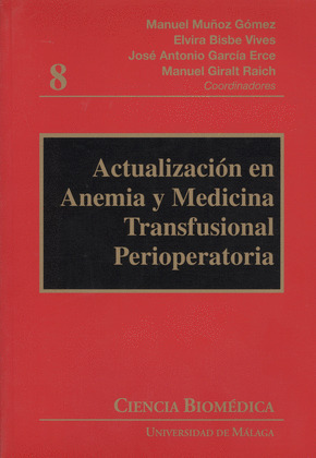 ACTUALIZACION EN ANEMIA Y MEDICINA TRANSFUSIONAL PERIOPERATORIA