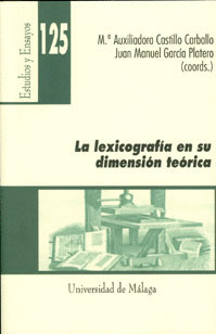 LEXICOGRAFIA EN SU DIMENSION TEORICA.ESTUDIOS Y ENSAY.125
