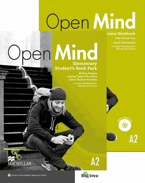 OPEN MIND ELE STS & WBK (+KEY) PACK