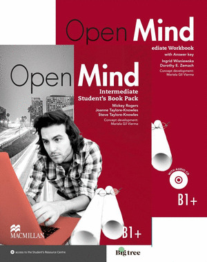 OPEN MIND INTERMEDIATE STUDENT'S & WORKBOOK (+KEY) PACK