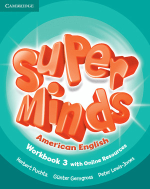 SUPER MINDS AMERICAN ENGLISH LEVEL 3 WORKBOOK WITH ONLINE RESOURCES