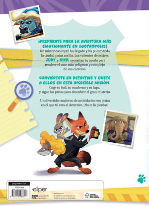 ZOOTRÓPOLIS 2. CUADERNO DE ACTIVIDADES PARA JÓVENES DETECTIVES