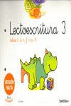 LECTOESCRITURA 3 PAUTA (LETRAS ENCANTADAS)