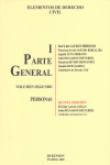 ELEMENTOS DE DERECHO CIVIL I PARTE GENERAL. PERSONAS