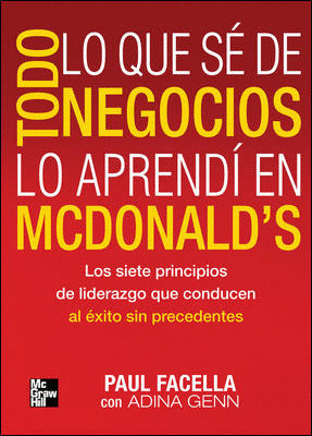 TODO LO QUE SE DE NEGOCIOS LO APRENDI EN MCDONALDS