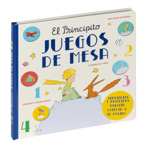 JUEGOS DE MESA EL PRINCIPITO: SERPIENTES Y ESCALERAS. PARCHÍS. CONECTA 4. EL MOLINO