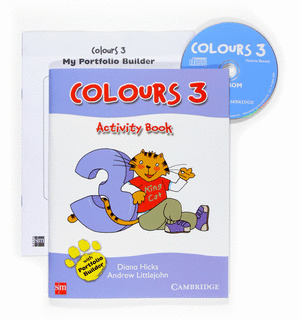 COLOURS 3 ACTIVITY BOOK. INGLES, 3º PRIMARIA. CUADERNO DE ACTIVIDADES