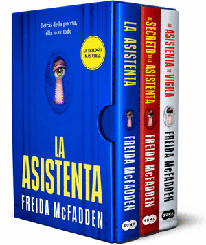 ESTUCHE SERIE LA ASISTENTA:E LA ASISTENTA - EL SECRETO DE LA ASISTENTA - LA ASISTENTEA TE VIGILA