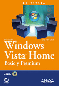 MICROSOFT WINDOWS VISTA HOME. LA BIBLIA. BASIC/PREMIUM