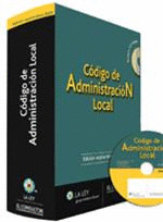 CÓDIGO DE ADMINISTRACIÓN LOCAL. EDICIÓN 2009