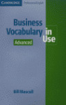 BUSINESS VOCABULARY IN USE ADVANCED