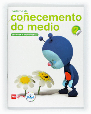 CADERNO COÑECEMENTO DO MEDIO 2º PRIMARIA. CON PUPI