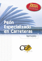 TEMARIO PEON ESPECIALIZADO EN CARRETERAS