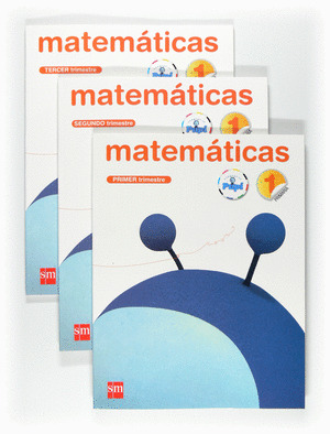MATEMATICAS 1º PRIMARIA. POR TRIMESTRES. CONECTA PUPI (2011)