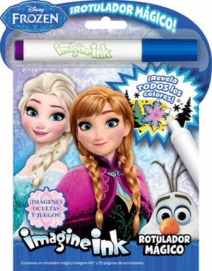 DISNEY FROZEN. ROTULADOR MÁGICO. LIBRO PARA COLOREAR