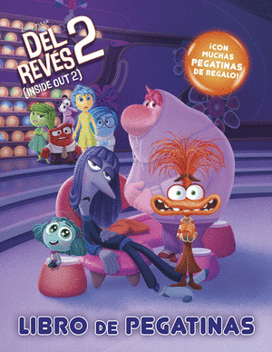 DEL REVÉS 2. LIBRO DE PEGATINAS (INSIDE OUT 2 DISNEY PIXAR)