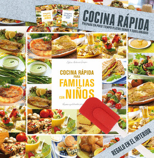 COCINA RAPIDA -ESTUCHE CON LIBROS Y ESPATULA-