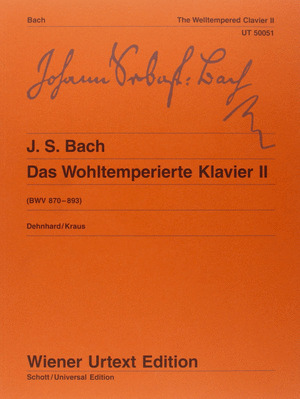 CLAVE BIEN TEMPERADO VOL.2 (BWV.870-893) = DAS WOHLTEMPERIERTE KLAVIER, II