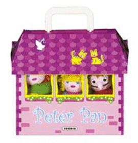 CASITAS DE CUENTOS. PETER PAN (INC.3 MARIONETAS)