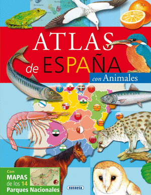 ATLAS DE ESPAÑA CON ANIMALES.(CARTONE) (REF.241-4)