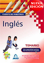TEMARIO INGLES CUERPO DE MAESTROS PRIMARIA