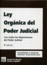 LEY ORGANICA DEL PODER JUDICIAL (8ª EDICION 2007)