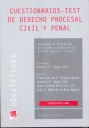 CUESTIONARIOS TEST DE DERECHO PROCESAL CIVIL Y PENAL